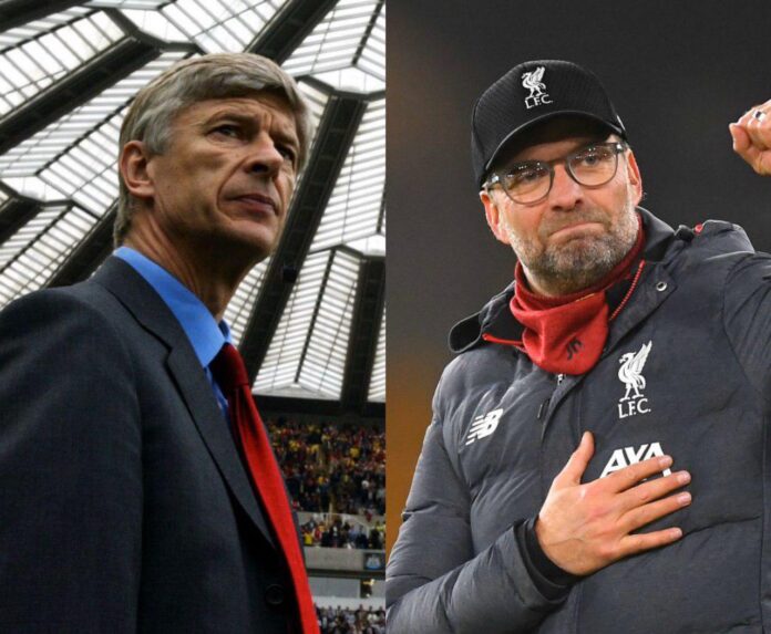 Arsene Wenger e Jurgen Klopp (©Getty Images)
