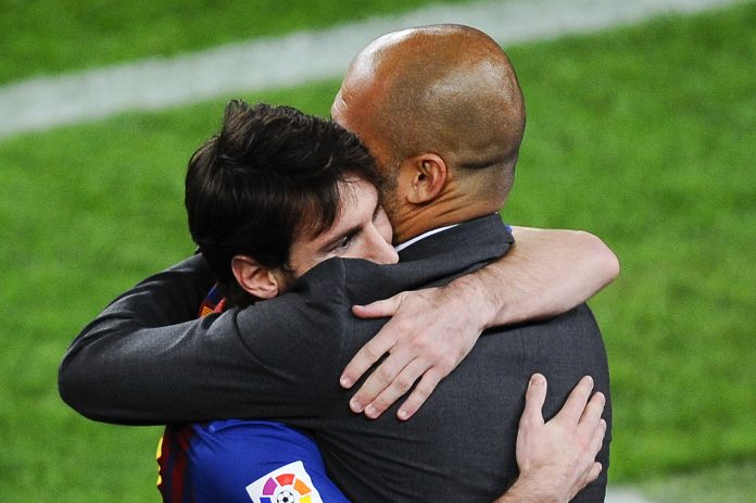 Messi Guardiola (© Getty Images)