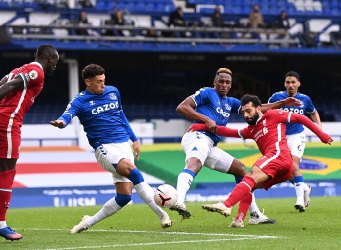Everton Liverpool Salah